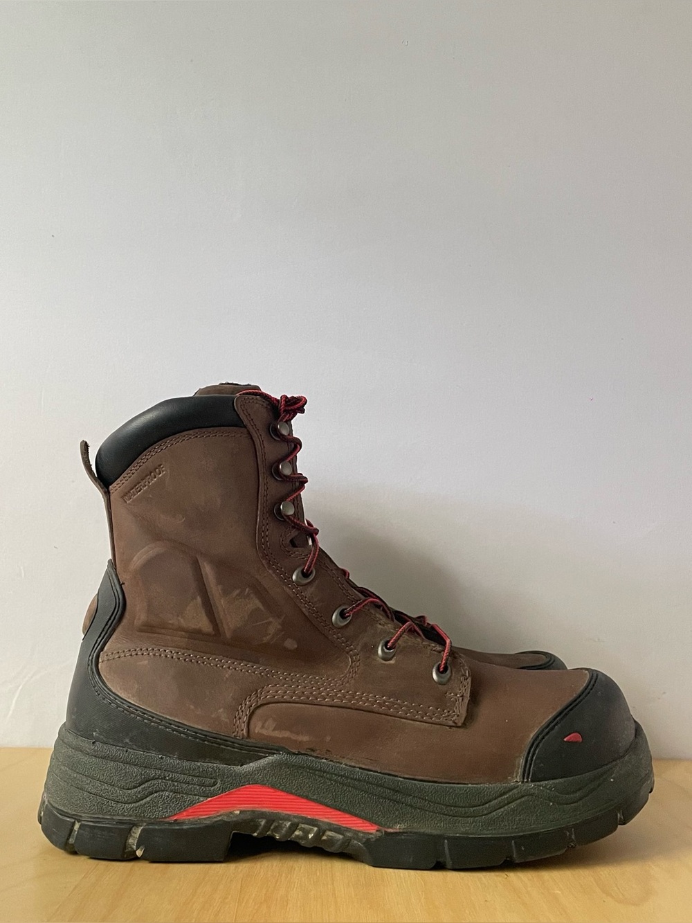 Red Wing King Toe ADC 8-inch Waterproof Safety Toe Work Boot | US 11D